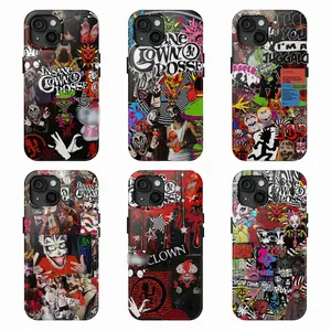 Insane Clown Posse Phone Case For iPhone Samsung Shockproof Cover Horror Band Fan Art Inspired Design Protective Case 1