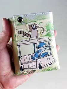 High-Quality Three-Fold Embossed Wallet, Fashionable Personalized Card Holder, ID Window, Stylish and Unique Design, Perfect for Daily Use