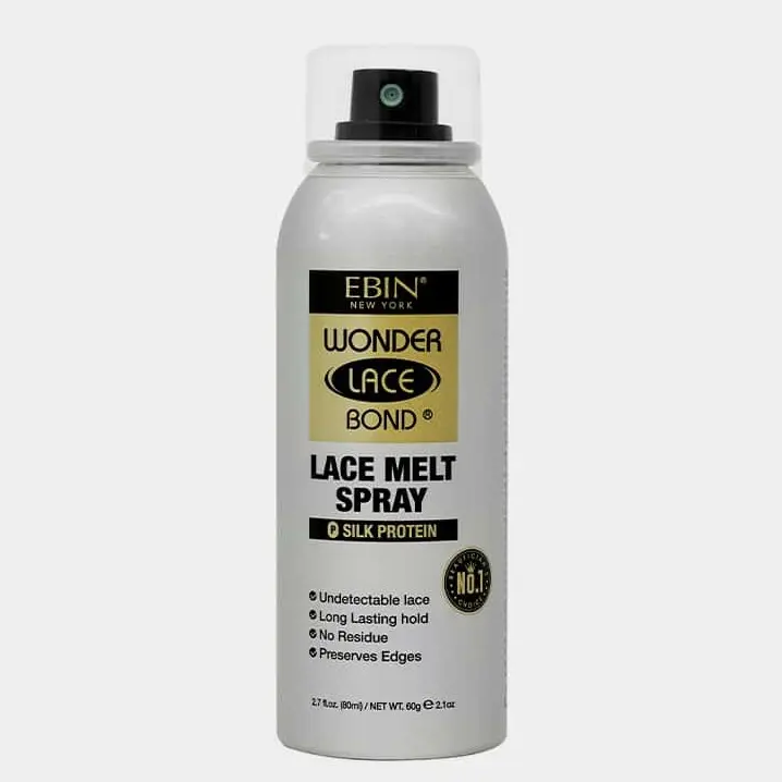 Ebin New York Wonder Bone Melt Spray with Silk Protein & Keratin, Frizz-Control, Moisture-Boosting Hair Styling Product, 2.7oz/80ml