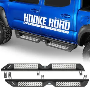 Hooke Road Side Steps Bars, Running Boards for 2005-2023 Toyota Tacoma Double Cab Truck Accessories