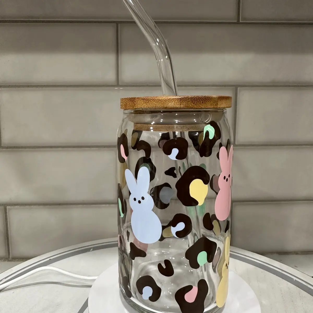 Bunny Beer Glass
