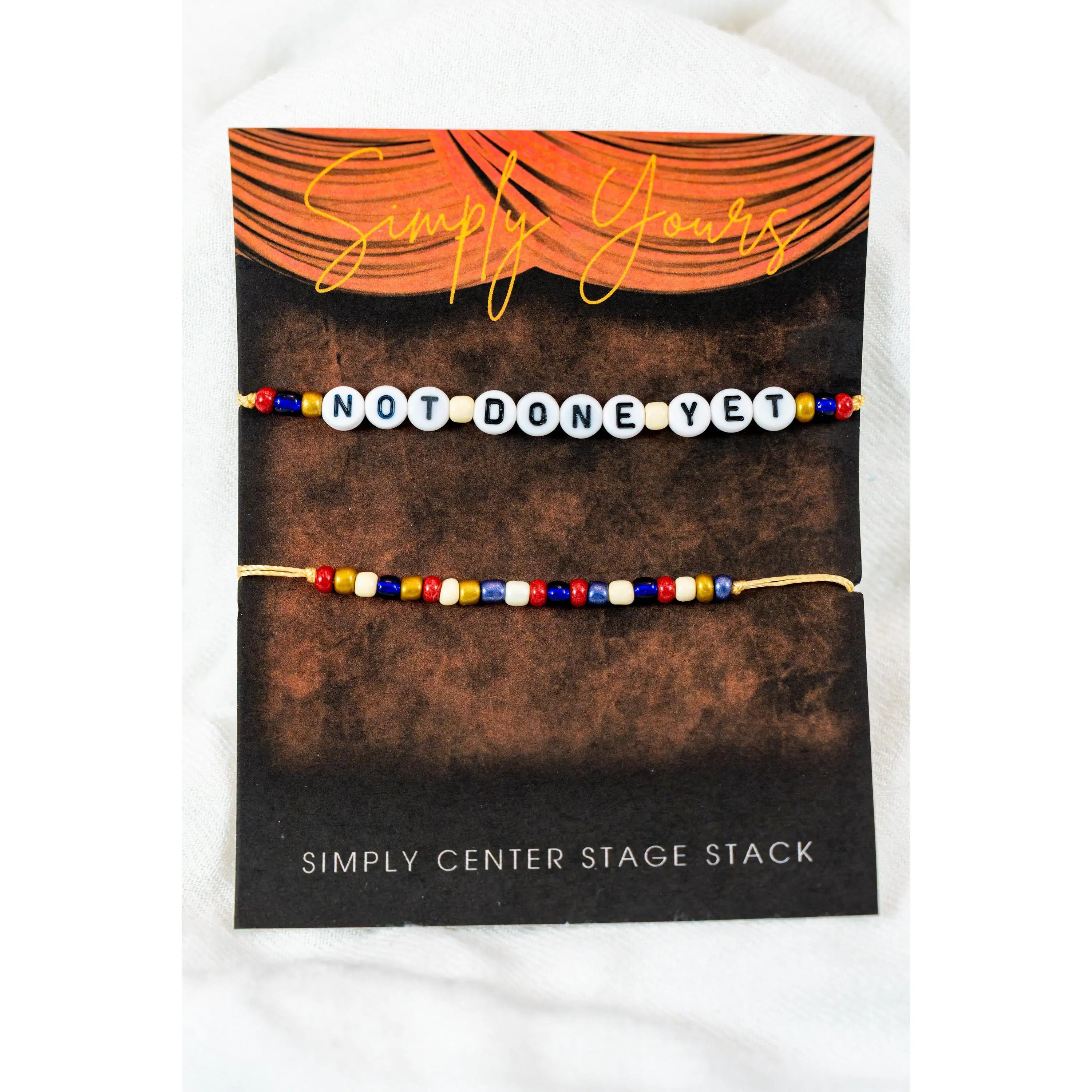 Not Done Yet: Simply Center Stage