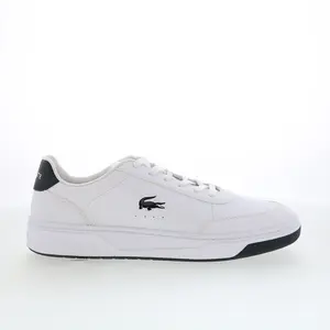 Lacoste Court Pro 225 1 SMA Mens White Leather Lifestyle Sneakers Shoes
