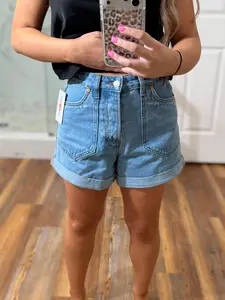 Western Denim Shorts