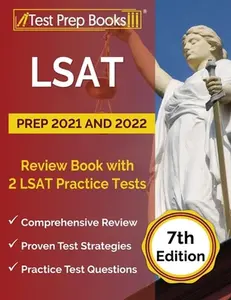 USED-LSAT Prep 2021 and 2022: Review Book with 2 LSAT Practice Tests [7th Edition] by Rueda, Joshua (Paperback)