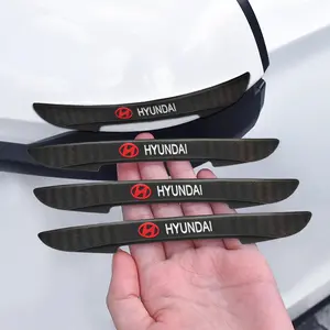 4pcs Car Door Bumper Guards for Hyundai Elantra Sonata Tucson Santa Fe Kona Palisade, Scratch and Collision Protection Strips Car Accessories