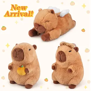 【New】Capybara Plush Heat Patches, Heatable & Coolable Weighted Plushies, Lavender & Flaxseed Scented Heating Pad, Toddlers & Period Must Have
