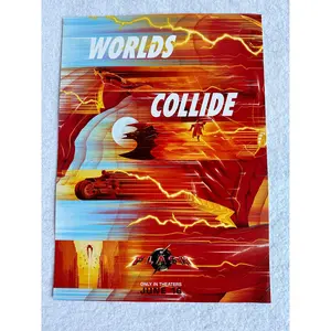 THE FLASH - 13"x18" Original Promo Movie Poster MINT 2023 Batman DC C Ezra Miller