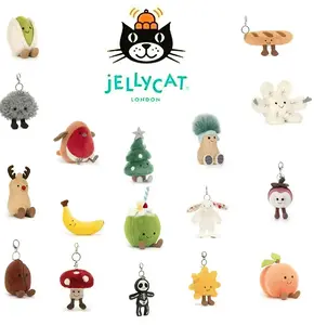 Jellycat Plush Bag Charm – Cute Mini Keychain, Soft Toy Charm for Bags, Viral TikTok Gift 2026