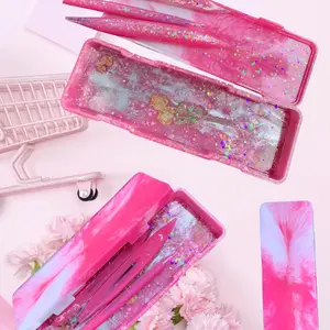 Handmade pencil box and pens