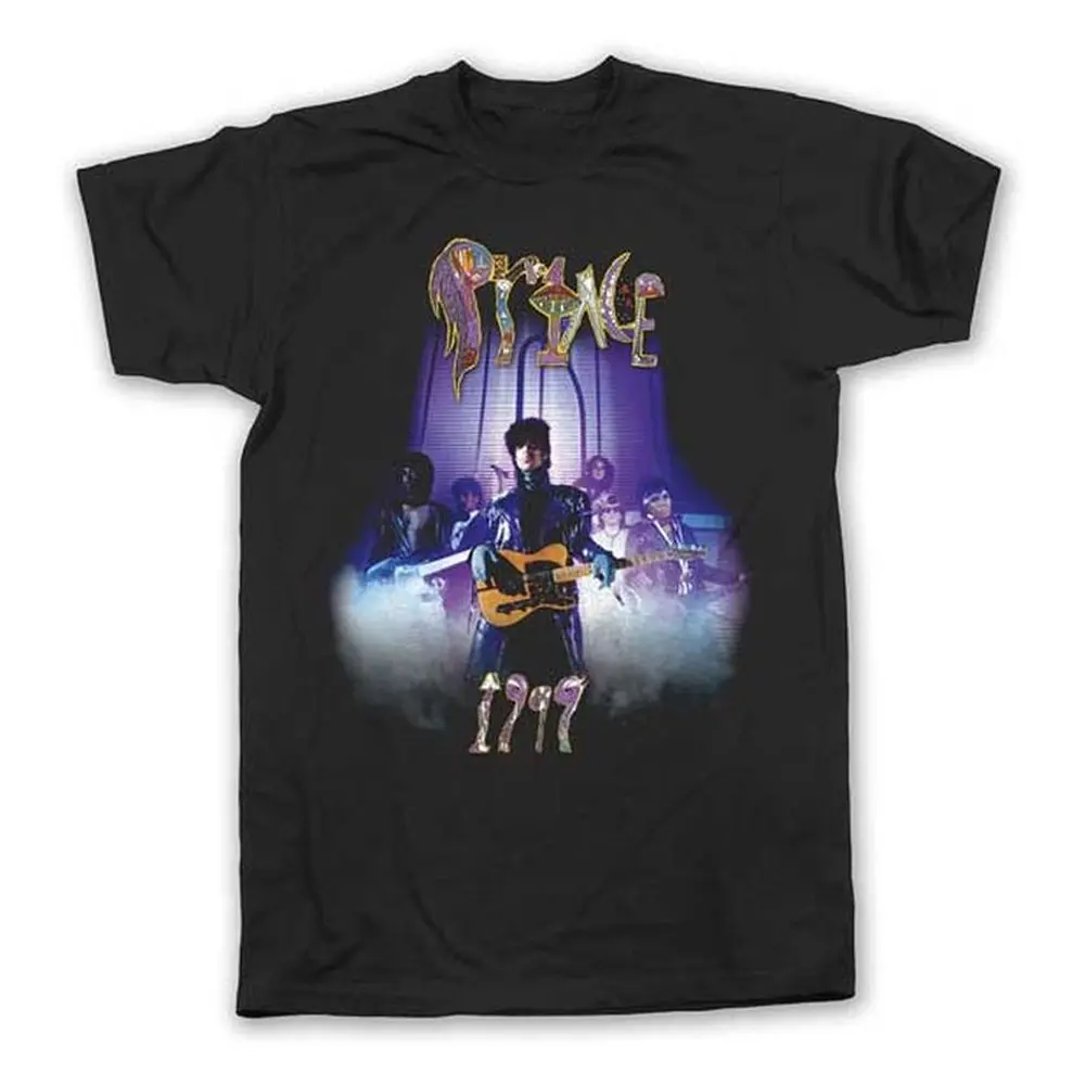 Prince Purple Rain 1999 Smoke T-Shirt – Vintage Retro Rock Music Band Tee