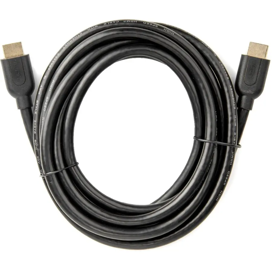 Rocstor 10ft 4K HDMI M/M Digital Audio Video Cable Black Y10C161-B1