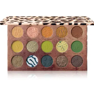 NOMAD x Okavango Safari - 15 Shade Intense Eyeshadow Palette - Cruelty Free Makeup