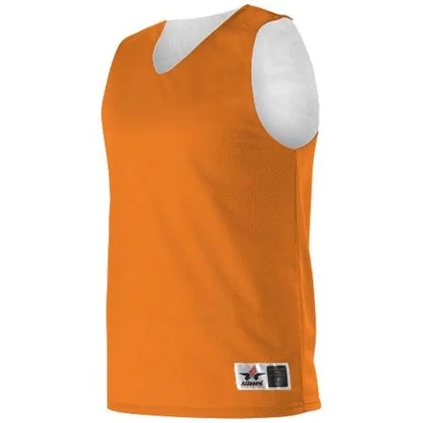 Alleson Athletic Youth Reversible Mesh Basketball Jersey - Sleeveless Quick Dry Tank Top, Sturdy Breathable Fabric, Robust Stitching for Unrestricted Training Movement, Youth Boys Sports Apparel