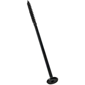 Hillman Fasteners 49130 0.25 x 7 in. Power Pro Lumbertite Structural Screws - Black