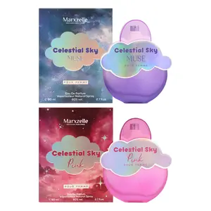 Bundle of Celestial Sky Muse and Celestial Sky Pink Pour Femme Eau de Parfum 80ml Perfume for Women