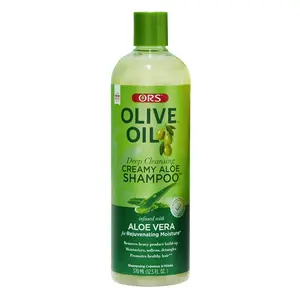 ORS Olive Oil Moisture Restore Creamy Aloe Shampoo Infused with Aleo Vera 12.5 Ounce