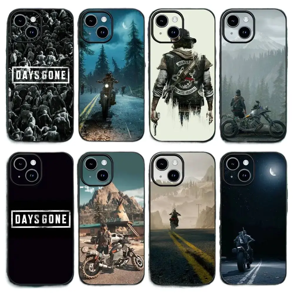 Days Gone Game Eco-Friendly Plastic+TPU Soft Cover Phone Case - Protective Flexible Shell Accessory for iPhone 17 Air,16 Pro Max,15,14 Plus,13,12,11 & Other Smartphones