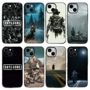 Game D-Days Gone Phone Cases for iPhone 17 Air 16 Pro Max 15 14 Plus 13 12 11 Classic Black Soft Shell