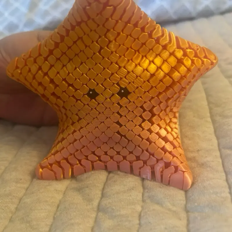 Starfish flexi fidgets for