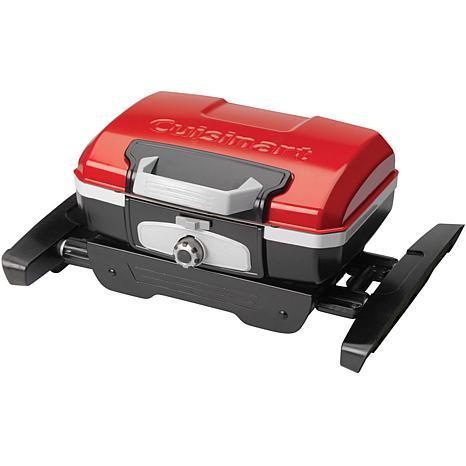 Cuisinart Petit Gourmet Portable Outdoor LP Gas Grill with VersaStand
