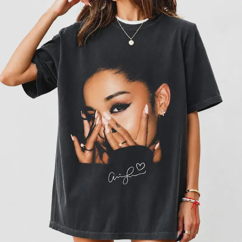 Retro Ariana - Petal Album Tee High-Quality Unisex Cotton Shirt Eternal Sunshine Tour 2026, Gift for Ariana Fan