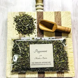 Dried Peppermint Leaf, Simmer Pot, Home Apothecary Supplies, Natural Fragrance