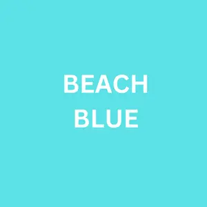 3D Super Puff Heat Transfer Vinyl - Beach Blue