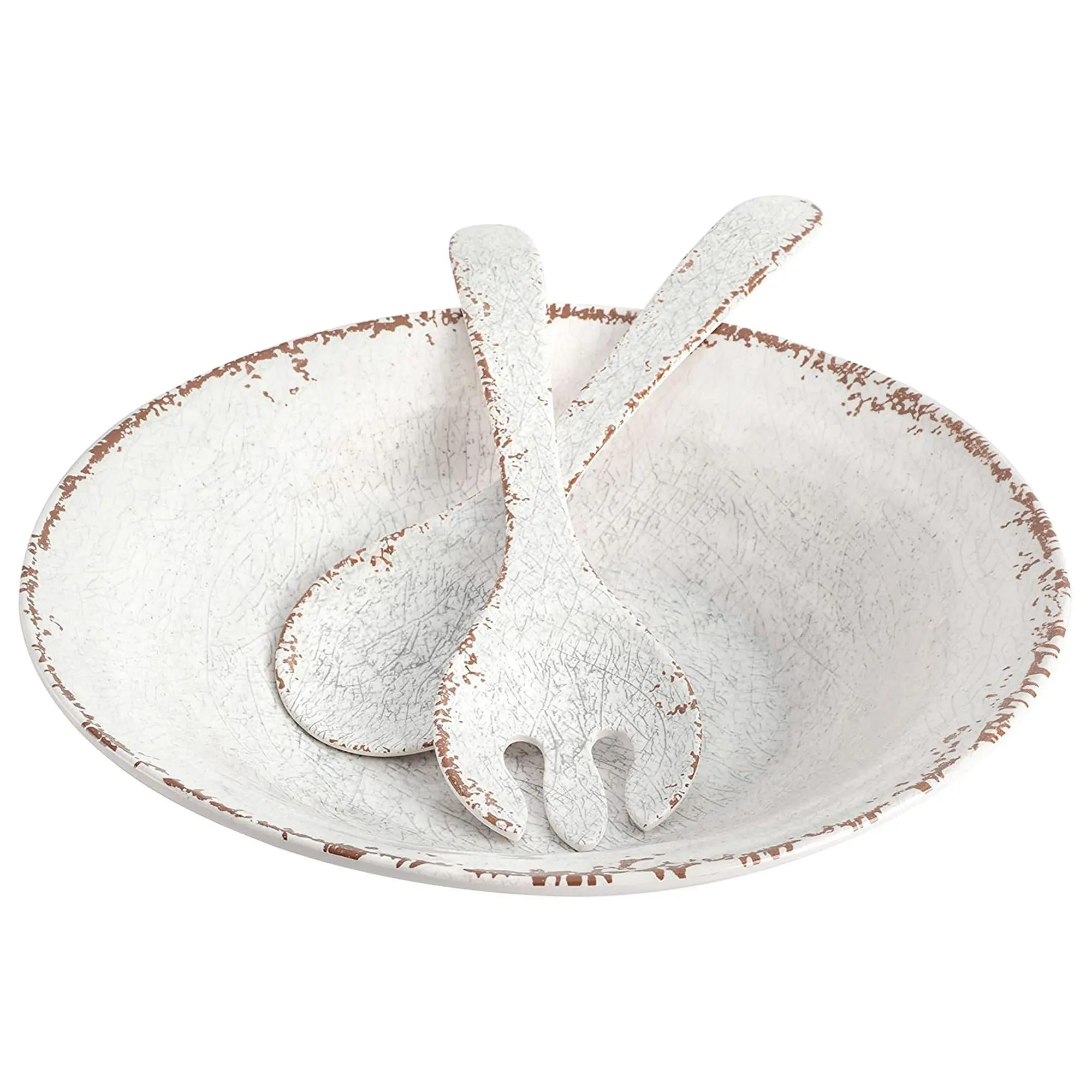 Laurie Gates Mauna 3 Piece Melamine Serving Bowl Set Laurie Gates Mauna 3 Piece Melamine Serving Bowl Set