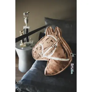 Show Pony Pillow – Bay Brown