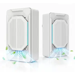 Air Purifiers for  Pets (2 Pack), Air  Plug In for Bedroom, Office & Kitchen, Portable Quiet Odor Reducer for Pets, , Dust & Pollen, Air Freshener, Easy to Use, Low Noise