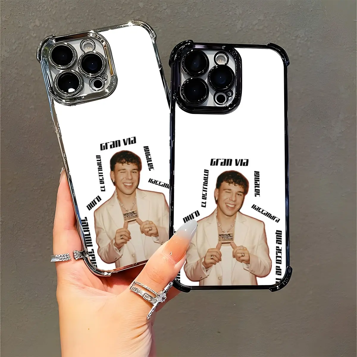 Quevedo Celebrity - Inspired Bold Typography Retro Style Phone Case for Music Enthusiasts & Trendsetters Compatible with iPhone 11/12/13/14/15/16 (Pro Max/Plus)