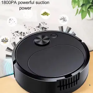 3-in-1 Robot Vacuum Cleaner - Smart Navigation Robotic Vacuum, Sweeper & Mop, USB Rechargeable with Obstacle Avoidance for Home Floors