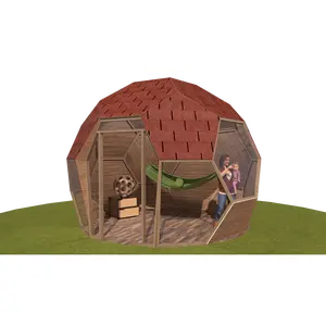 The Beginner Bucky Ball! Simple DIY Geodesic Dome Build Plans Only (Imperial & Metric) Glamping, Doghouse, Catio, Lamp, Planter