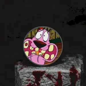 Courage The Cowardly Dog Pop Socket