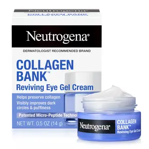 Neutrogena Collagen Bank Reviving Eye Cream with Peptides and Niacinamide Visibly Improves Dark Circles & Puffiness 0.5 oz