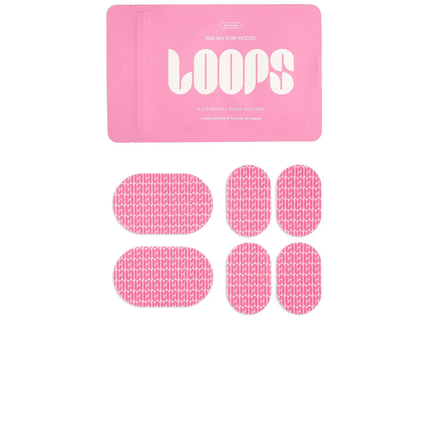 LOOPS All Access Healing Hydrogel Body Patches