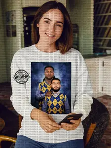 [Sale off up to 65%][Free Ship] Davante Adam Puka Nacua Los Angeles Football Sweatshirt, Step Brothers Football Shirt, Funny Ugly Christmas Sweater Shirt, Rams Football Shirt (2)