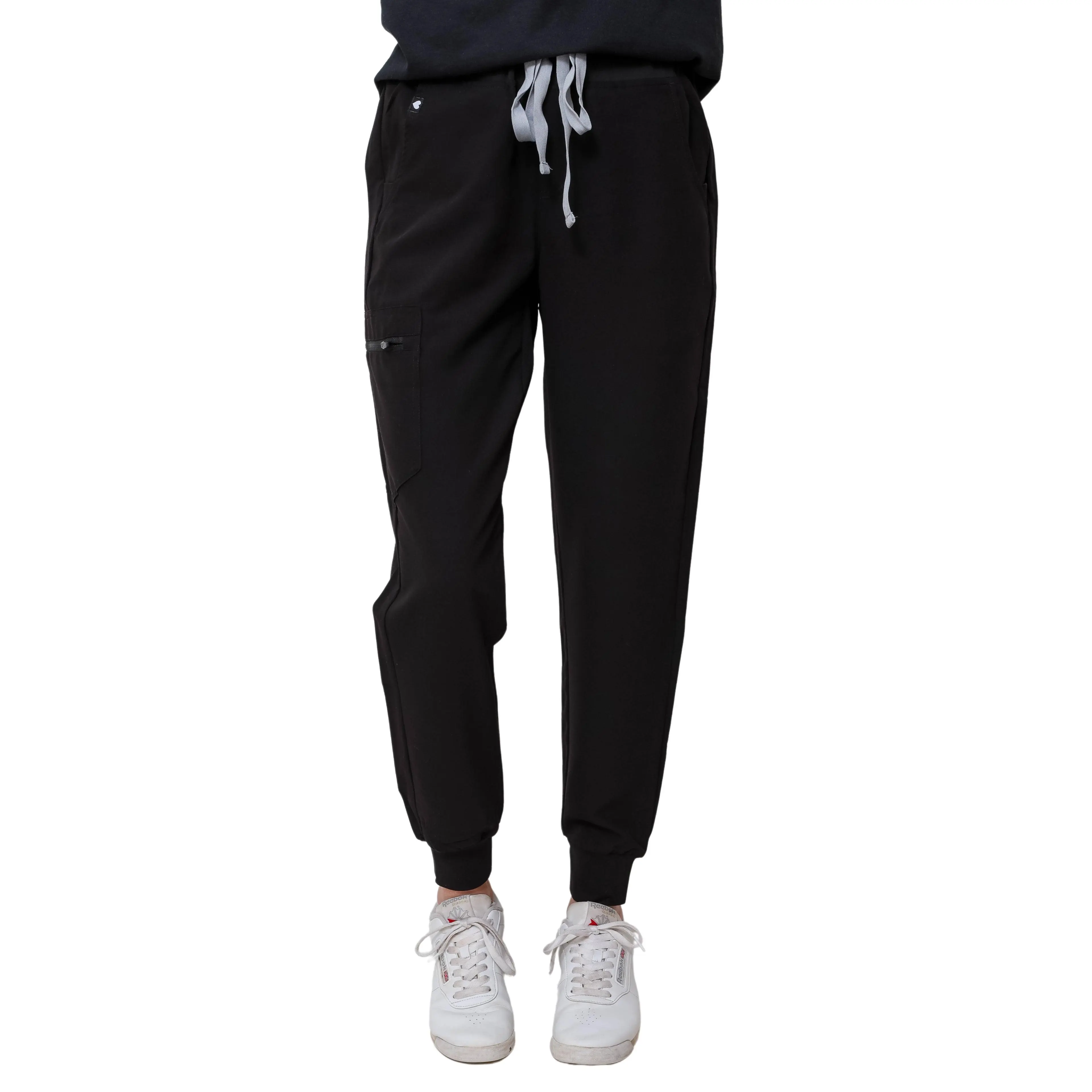 Women’s Petite Track Scrub Jogger Pant | Athletic Fit Medical Scrub Bottoms | Healthcare Apparel