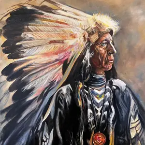 Red Cloud Print