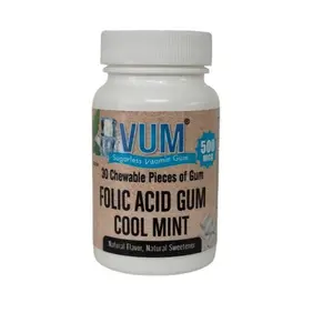 VUM, Folic Acid Gum, 500 mcg VUM, Folic Acid Gum, 500 mcg