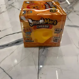 Cheese Squishy Toy – Soft Stretchy Stress Relief Fidget