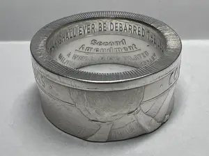 2nd Amendment Fine Silver Coin Ring