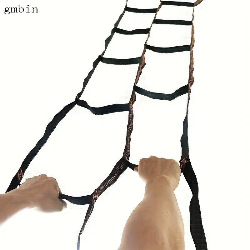 Outdoor Climbing Ladder, Outdoor Dual-Row Rope Ladders for Sports Training and Camping