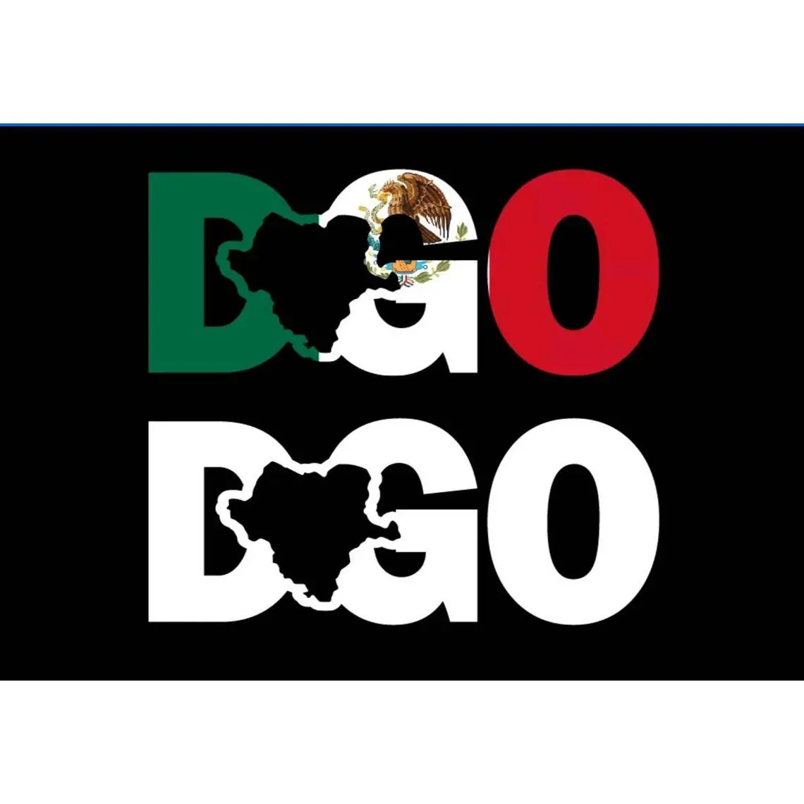 Durango letters Decal Car Window Laptop Map Vinyl Sticker Mexico Estado de Dgo