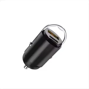 Mini Car Charger Compact Space-Saving Fast Charging Universal Vehicle Compatibility