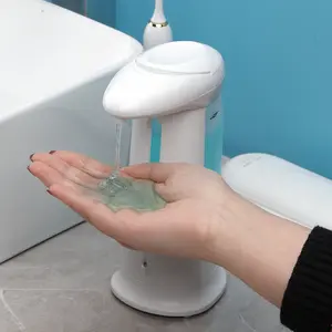 [Touch-free induction hand washer for kitchen use] Plastic material automatic induction hand washer| Fifth generation energy-saving model| 280ml large capacity| White/silver/blue three colors available| Induction host included