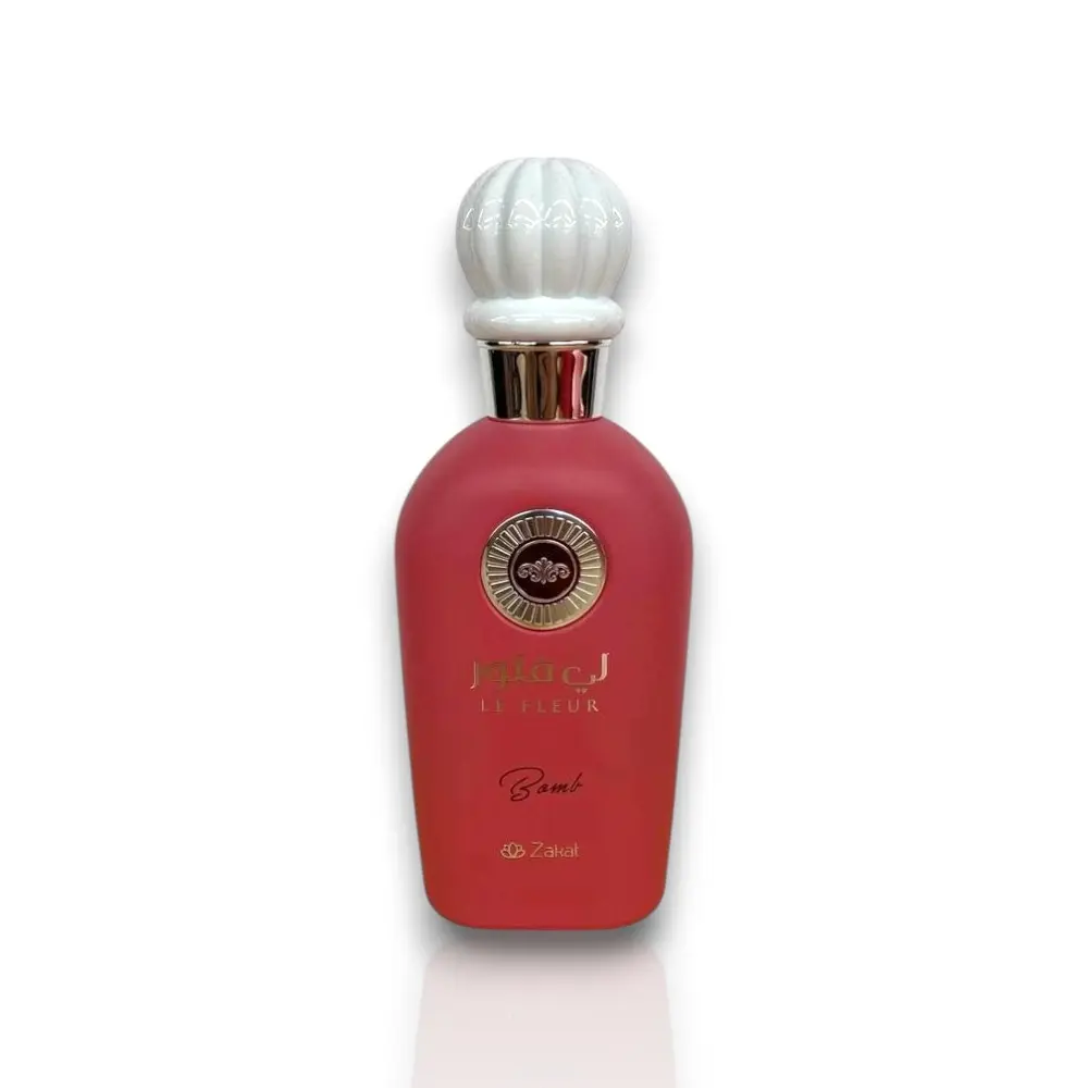 Zakat Parfums | Le Fleur | Bomb | Women's Fragrance | 100 ML - 3.4 OZ | Eau De Parfum | Jasmine - Freesia & Rose