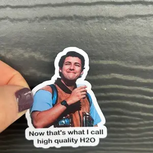 Now That’s What I call High Quality H20, The Waterboy Meme Sticker, Funny Sticker, Laptop Water Bottle Decal - StickerLover Shop
