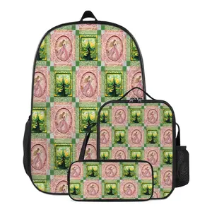 Wicked 17" Backpack Bundle | 3-in-1 Waterproof Set (Insulated Lunch Bag + Pencil Case) | School & Holiday Gift-Ready | Machine-Washable + Padded Straps Durable